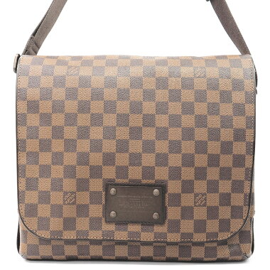 【中古】ルイヴィトンブルックリンMMダミエN51211【ショルダーバッグ】【GOODA掲載】【美品】