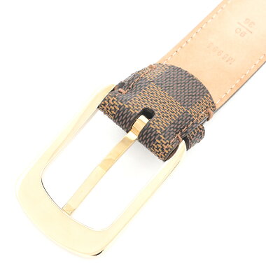 [Pre] Louis Vuitton Saint-Tulle Ellipse Damier M6995U Lelaki Belt [Aksesori] [GOODA] [Baru]