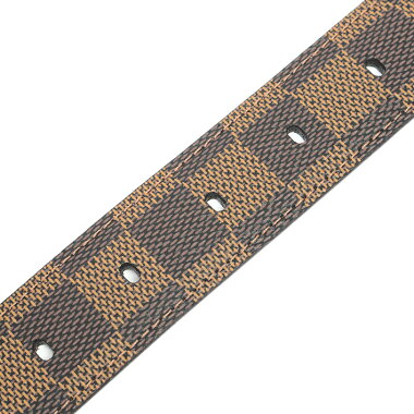 [Pre] Louis Vuitton Saint-Tulle Ellipse Damier M6995U Men's Belt [Accessories] [GOODA] [New]