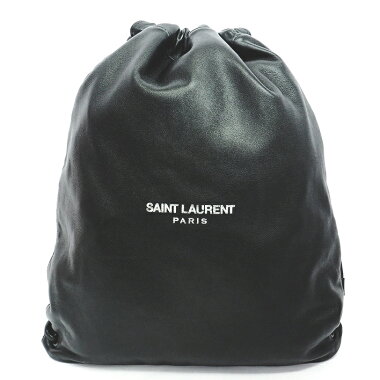 [Used] Yves Saint Laurent TEDDY Silver Hardware Teddy 553919 [Backpack/Backpack] [GOODA] [Good Condition]