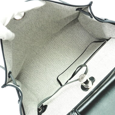 [Used] Hermes Zip MM2WAY Shoulder Bag Silver Hardware Ale Bag [Handbag] [GOODA] [Beauty]