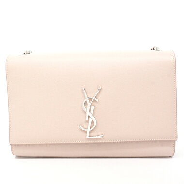[Used] Yves Saint Laurent Classic Medium Monogram YSL Logo Chain Shoulder Silver Hardware Kate 364021 [Shoulder Bag] [GOODA] [Good Condition]