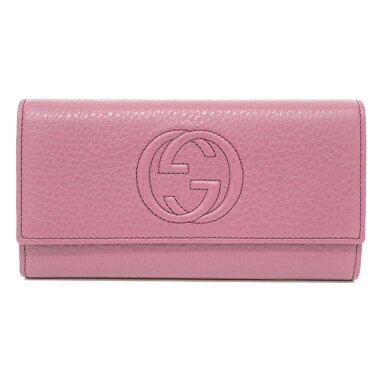 [Used] Gucci Continental Wallet GG Logo Folded Long Wallet Gold Hardware Soho 282414/2778 [Long Wallet] [GOODA Listing] [Like New]