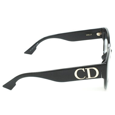 [Used] Christian Dior DDIORFCD Logo Butterfly Shape Gold Hardware DDIORF_8071I Ladies Sunglasses [Accessories / Miscellaneous Goods] [GOODA] [Good Condition]