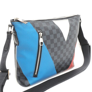 【中古】ルイヴィトンミックPMダミエコバルトN41639【ショルダーバッグ】【GOODA掲載】【美品】