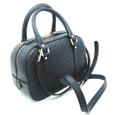 【中古】グッチGG柄2WAYミニボストンバッグゴールド金具マイクログッチシマ510289493075【ハンドバッグ】【GOODA掲載】【新品同様】