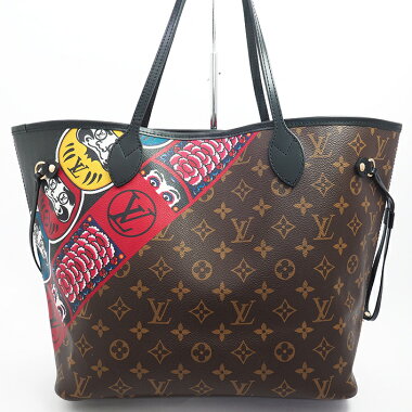 ルイヴィトンネヴァーフルMM山本寛斎ニコラ・ジェスキエールモノグラムM43499【トートバッグ】【美品】