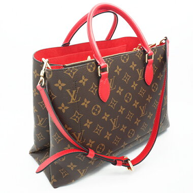 Louis Vuitton Flower Tote M43553 Red