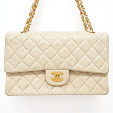Chanel 25 Coco Mark W Flap W Chain Shoulder Gold Hardware Matrasse A01112 [Shoulder Bag] [Good Condition]