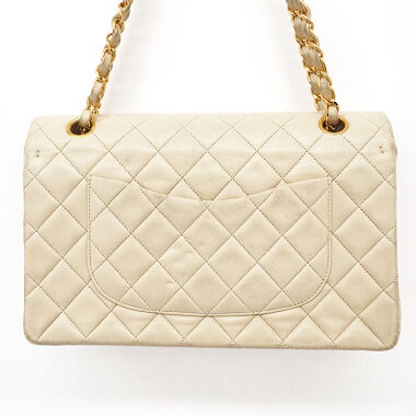 Chanel 25 Coco Mark W Flap W Chain Shoulder Gold Hardware Matrasse A01112 [Shoulder Bag] [Good Condition]