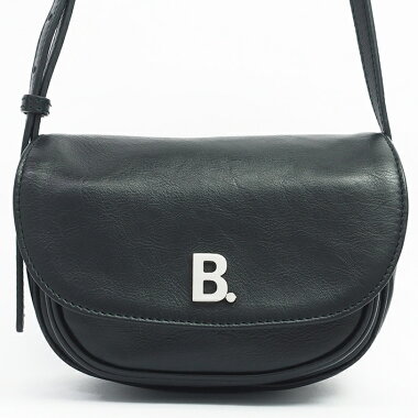 Balenciaga B logo mini pochette diagonal hanging silver metal fittings 580031 [shoulder bag] [beautiful goods]