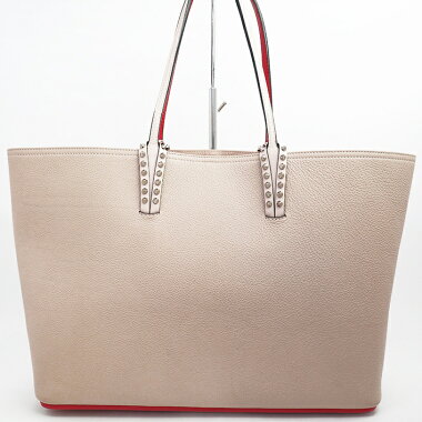 クリスチャンルブタンカバタ肩掛けスタッズクラシック11751130001F250【トートバッグ】【美品】