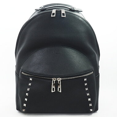 バレンチノシルバー金具ロックスタッズRY2B0742HFY0NO【バックパック・リュック】【新品同様】