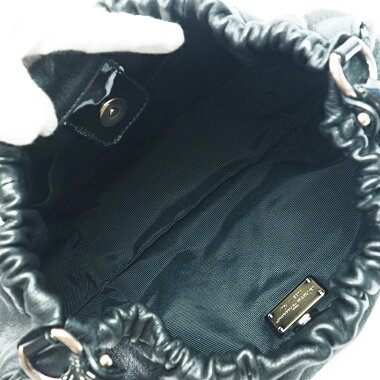 サルヴァトーレフェラガモリボンモチーフワンハンドルヴァラ21-C786【ハンドバッグ】【美品】