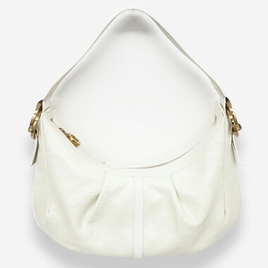 ブルガリワンショルダー肩掛けゴールド金具チャンドラAXEBEL【ハンドバッグ】【美品】