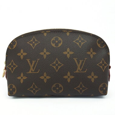 ルイヴィトンポシェット・コスメティックモノグラムM47515【化粧ポーチ】【美品】