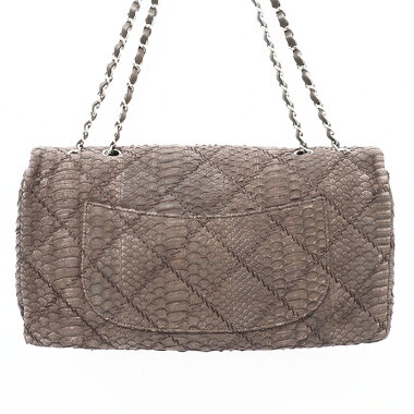 Chanel W Chain Shoulder CC Ultra Stitch Silver Hardware Coco Mark [Shoulder Bag] [Good Condition]