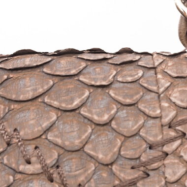 Chanel W Chain Shoulder CC Ultra Stitch Silver Hardware Coco Mark [Shoulder Bag] [Good Condition]