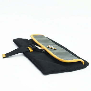 Prada Triangle Logo Silver Hardware Tesuto Saffiano 2NH011 [Clutch Bag] [Like New] [Used]