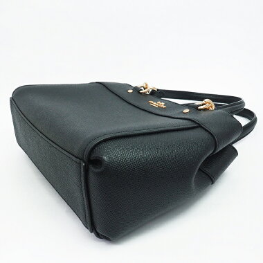 Coach 2WAY Shoulder Bag Brook Carry All Gold Hardware F25395 [Handbag] [Beauty] [Used]