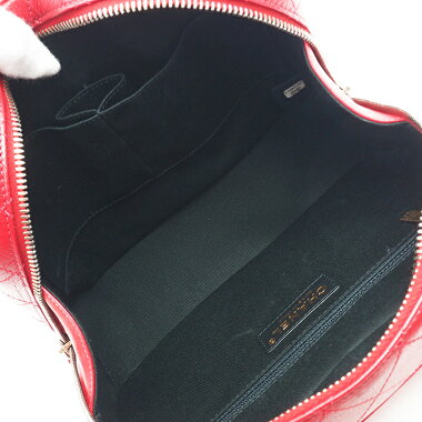 【美品】シャネルバニティ2WAYチェーンショルダーハンドバッグココマークCCゴールド金具マトラッセ【ショルダーバッグ】