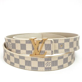 【未使用品・新古品】ルイヴィトン サンチュール・イニシャル LVイニシャル 25mm ダミエアズール M9268U レディースベルト【小物・雑貨】【中古】