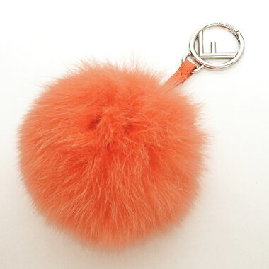 【美品】フェンディミディアム2WAYショルダーバッグポンポンチャーム付きシルバー金具バイザウェイ8BL124【ハンドバッグ】