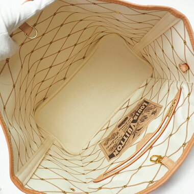 【美品】ルイヴィトンネヴァーフルMM2018年ハワイ限定ダミエアズールN41734【トートバッグ】