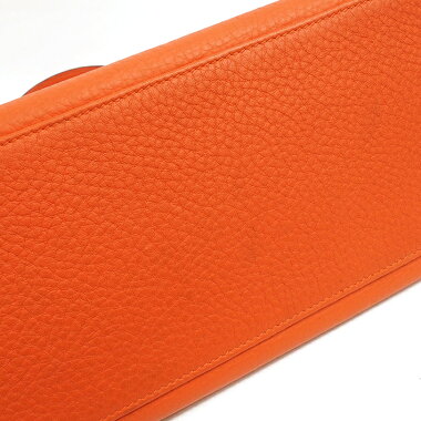 [Beauty] Hermes 35 internal stitch 2WAY shoulder bag silver metal fittings Kelly [handbag]