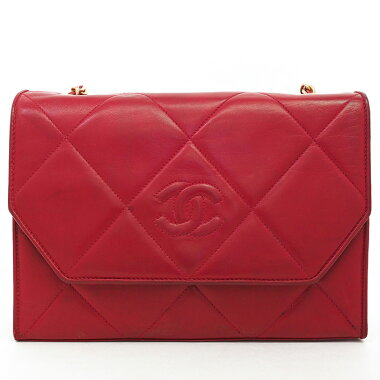 シャネルダイヤチェーンショルダーゴールド金具ココマーク【ショルダーバッグ】