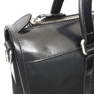 Prada 2WAY Shoulder Bag Tote Bag Triangle Logo Silver Hardware Testo BN1059 [Handbag]