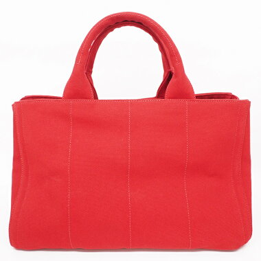 [Beauty] Prada Bijou Tads 2WAY Handbag Shoulder Bag Silver Metal Fittings Gold Metal Fittings Kanapa B2642O [Tote Bag]