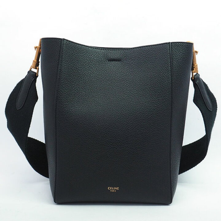 楽天市場】【返品OK】【美品】セリーヌ サングルバケット スモール 