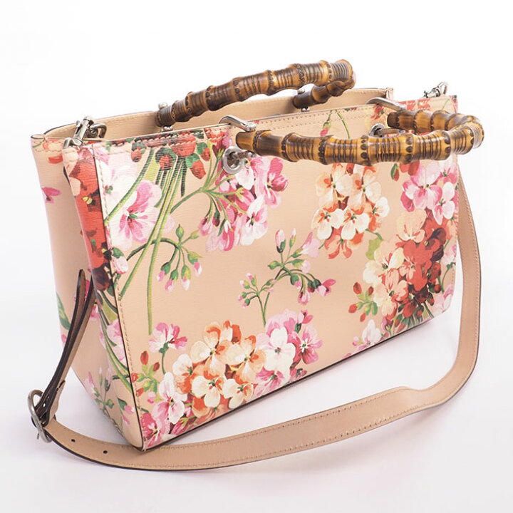 楽天市場】【返品OK】【美品】グッチ 2WAY ハンドバッグ バンブー 