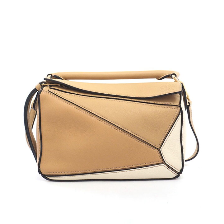 楽天市場】【返品OK】【美品】ロエベ パズルバッグ ミニ 2WAY 
