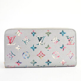 【返品OK】【美品】ルイ ヴィトン LVガーデンジッピー・ウォレット モノグラム・フローラル レディース 【長財布（小銭入れあり）】