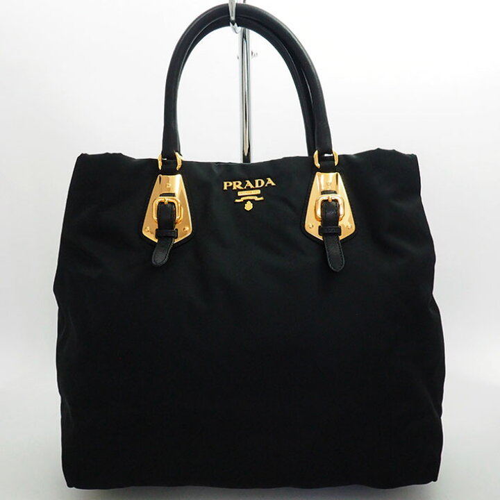 楽天市場】【返品OK】【美品】プラダ 2WAY ショルダーバッグ ロゴ 