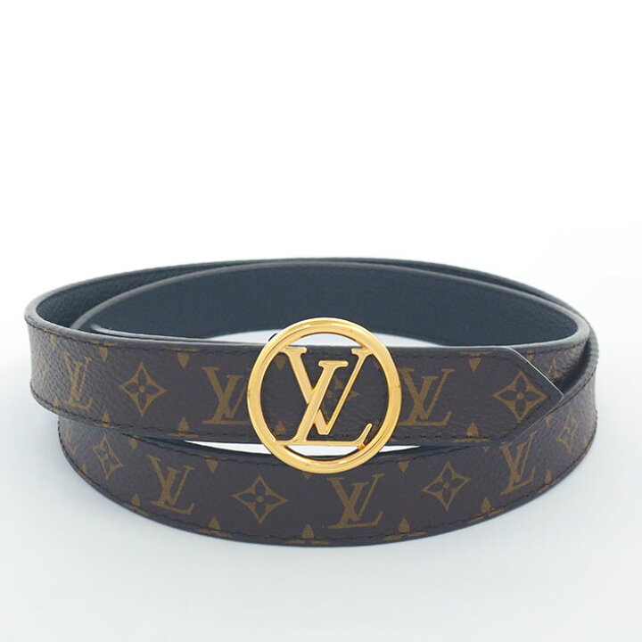楽天市場】【返品OK】【美品】ルイ ヴィトン ベルト・LV サークル 20MM 