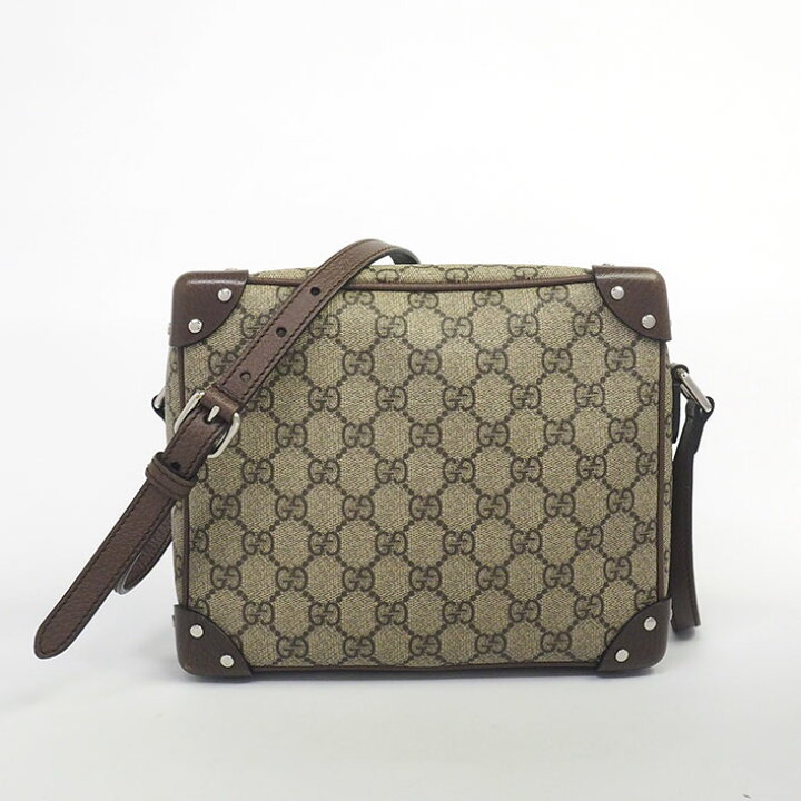 楽天市場】【返品OK】【美品】グッチ クロスボディバッグ シルバー金具 