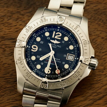 Breitling BREITLING Super Ocean Steel Fish Wrist Watch Used