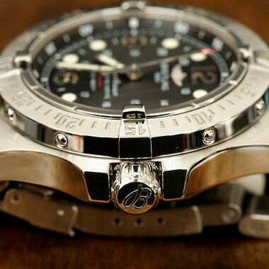 Breitling BREITLING Super Ocean Steel Fish Wrist Watch Used