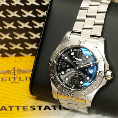 Breitling BREITLING Super Ocean Steel Fish Wrist Watch Used
