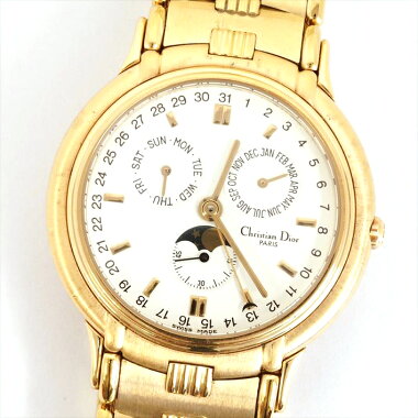 ChristianDior Dior Model Depose Moon Phase 423962 Watch [Used]