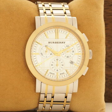 BurberryバーバリーヘリテージクロノグラフBu137426021【中古】腕時計