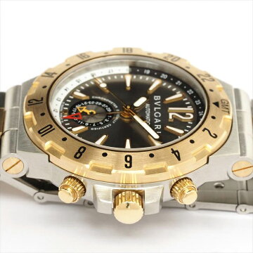 ãOverhaul Â· Brand new finishedã BVLGARI Bulgari Diagono Professional GMTGMT40SG (GMT40C5SGD) L1031 [Used] Watches