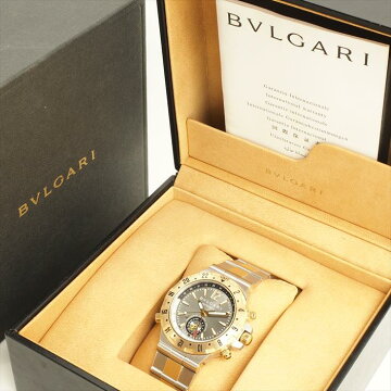 ãOverhaul Â· Brand new finishedã BVLGARI Bulgari Diagono Professional GMTGMT40SG (GMT40C5SGD) L1031 [Used] Watches