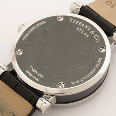 TIFFANY & Co. Tiffany Atlas Alligator Leather Z1300.11.11A10A71AT10061024 [Used] Watch
