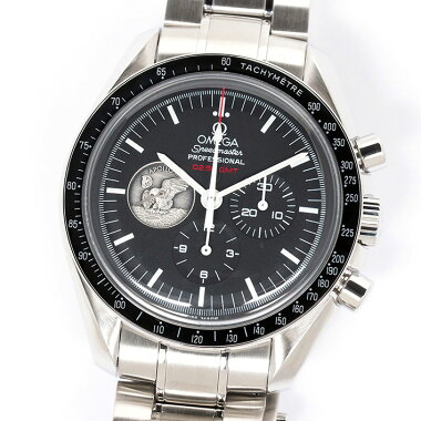 オメガスピードマスタープロフェッショナルアポロ1140thアニバーサリーリミテッドモデル(ムーンウォッチ)Ref.31130423001002メンズOMEGA【中古】【腕時計】