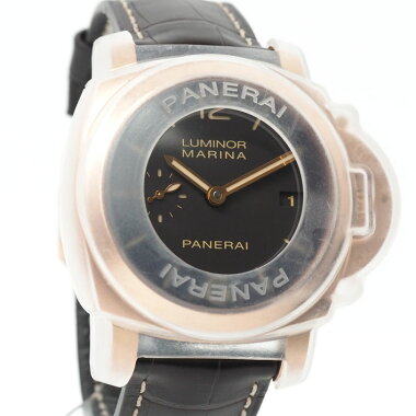 [Overhaul Â· New Finished] PANERAI Panerai Lminor Marina 19503 Days Automatic PAM 00393 [pre-owned] Men's Watch