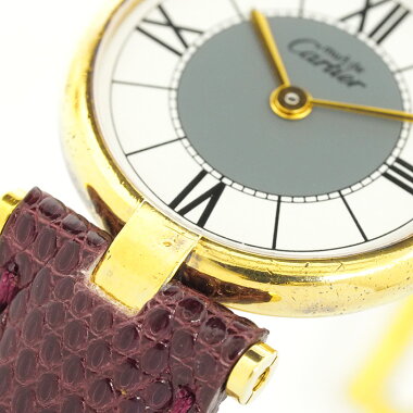 Cartier Cartier Mast Vend ド ー ム me (VLC) Vermeil [Pre] Ladies Watch